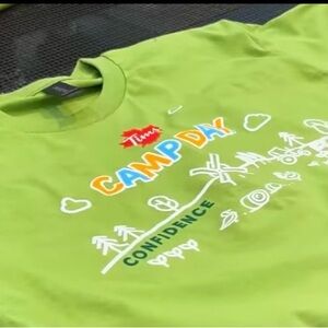Tim Horton’s Green Camp Day Short Sleeve Shirt